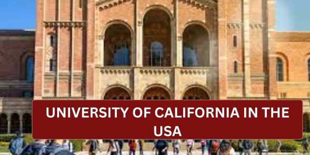 University of California in the USA